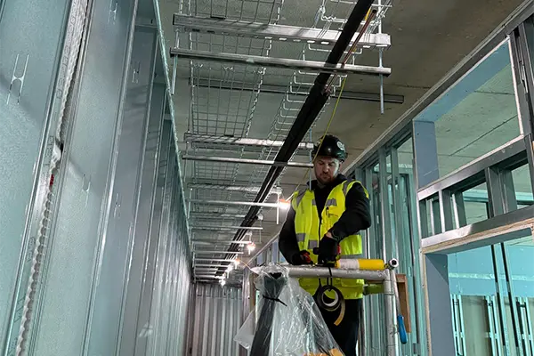 Air conditioning servicing engineer